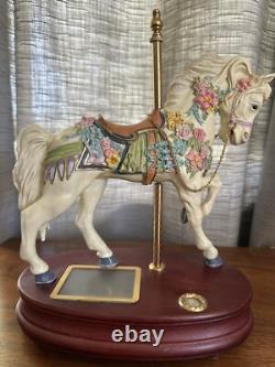 Collection of 12 Porcelain Carousel Horses