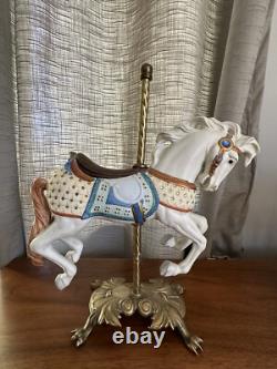 Collection of 12 Porcelain Carousel Horses