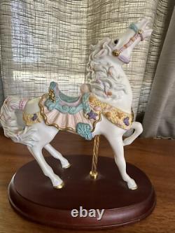 Collection of 12 Porcelain Carousel Horses
