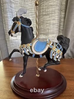 Collection of 12 Porcelain Carousel Horses
