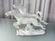 Collector's Porcelain Figurine Of Horses, 22 X 30 Cm, First Choice, Top