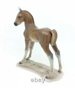 Continental German Porcelain Rosenthal Animal Figurine Horse Foal Art Nouveau
