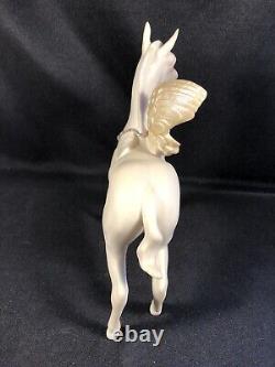 Cybis 640 Pegasus Horse W Wings Free Spirit Porcelain Figurine As Is Broken Wing