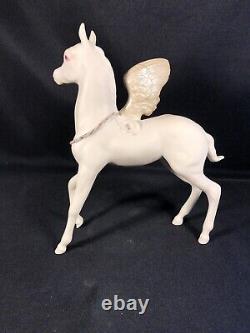 Cybis 640 Pegasus Horse W Wings Free Spirit Porcelain Figurine As Is Broken Wing