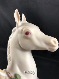 Cybis 640 Pegasus Horse W Wings Free Spirit Porcelain Figurine As Is Broken Wing