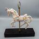 Cybis Carousel Pony Horse Sugarplum #238 Bisque Figurine Free Usa Shipping