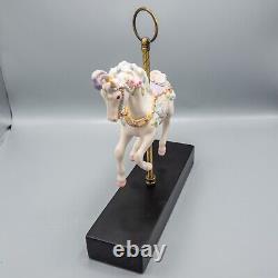 Cybis Carousel Pony Horse Sugarplum #238 Bisque Figurine FREE USA SHIPPING