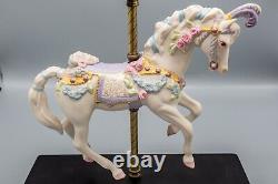 Cybis Carousel Pony Horse Sugarplum #238 Bisque Figurine FREE USA SHIPPING