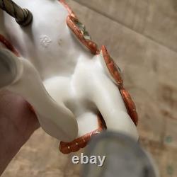 Cybis Charger Carousel Horse Limited Edition Bisque Porcelain 12 Tall