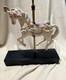 Cybis Fine Porcelain Carousel Horse Sugarplum Limited Edition #132 Of 750. 12