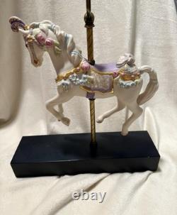 Cybis Fine Porcelain Carousel Horse SUGARPLUM Limited Edition #132 of 750. 12