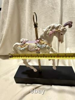 Cybis Fine Porcelain Carousel Horse SUGARPLUM Limited Edition #132 of 750. 12