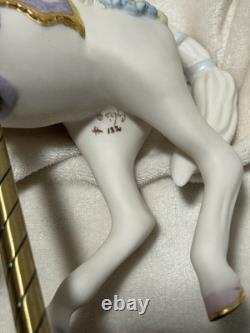 Cybis Fine Porcelain Carousel Horse SUGARPLUM Limited Edition #132 of 750. 12