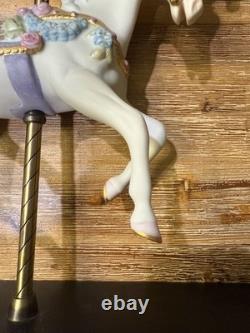 Cybis Fine Porcelain Carousel Horse SUGARPLUM Limited Edition #132 of 750. 12