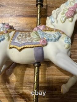 Cybis Fine Porcelain Carousel Horse SUGARPLUM Limited Edition #132 of 750. 12