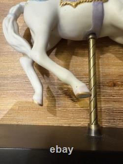 Cybis Fine Porcelain Carousel Horse SUGARPLUM Limited Edition #132 of 750. 12