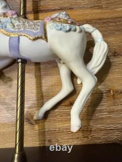 Cybis Fine Porcelain Carousel Horse SUGARPLUM Limited Edition #132 of 750. 12