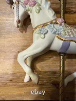 Cybis Fine Porcelain Carousel Horse SUGARPLUM Limited Edition #132 of 750. 12