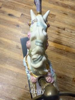 Cybis Fine Porcelain Carousel Horse SUGARPLUM Limited Edition #132 of 750. 12