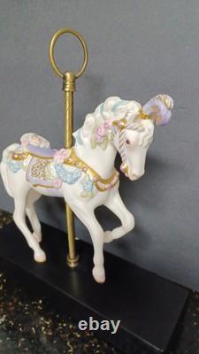 Cybis Fine Porcelain Carousel Horse SUGARPLUM Limited Edition #239 of 750
