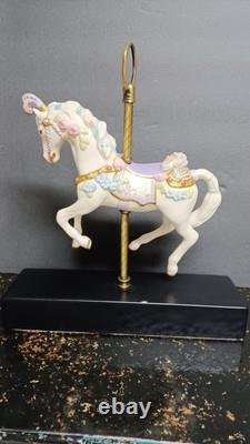 Cybis Fine Porcelain Carousel Horse SUGARPLUM Limited Edition #239 of 750