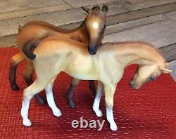 Cybis Foals Darby Porcelain Rare 1969 Produced Horse Statue Vintage (Flaw)