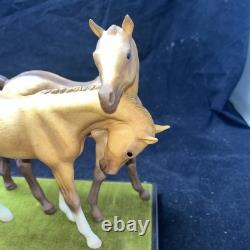 Cybis Horses Porcelain Foals Statue Colt Filly 1969 Darby & Joan Figurine RARE