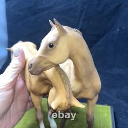 Cybis Horses Porcelain Foals Statue Colt Filly 1969 Darby & Joan Figurine RARE