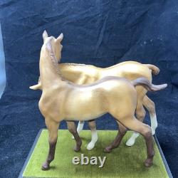 Cybis Horses Porcelain Foals Statue Colt Filly 1969 Darby & Joan Figurine RARE
