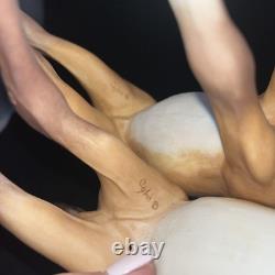 Cybis Horses Porcelain Foals Statue Colt Filly 1969 Darby & Joan Figurine RARE