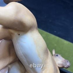 Cybis Horses Porcelain Foals Statue Colt Filly 1969 Darby & Joan Figurine RARE