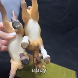 Cybis Horses Porcelain Foals Statue Colt Filly 1969 Darby & Joan Figurine RARE