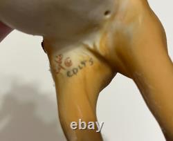 Cybis Horses Porcelain Foals Statue Colt Filly 1969 Darby & Joan Figurine READ
