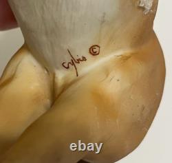 Cybis Horses Porcelain Foals Statue Colt Filly 1969 Darby & Joan Figurine READ