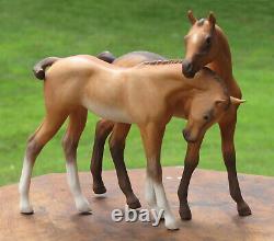 Cybis Horses Porcelain Foals Statue Colt Filly 1969 Darby & Joan Figurine Rare