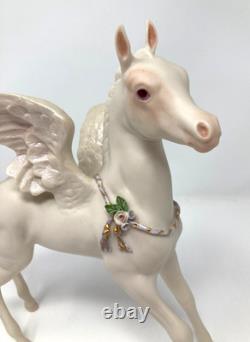 Cybis Pegasus Free Spirit Colt Horse Porcelain Sculpture 17 of 1000 Mint