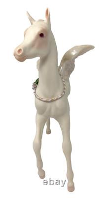 Cybis Pegasus Free Spirit Colt Horse Porcelain Sculpture 17 of 1000 Mint