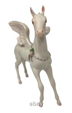 Cybis Pegasus Free Spirit Colt Horse Porcelain Sculpture 17 of 1000 Mint