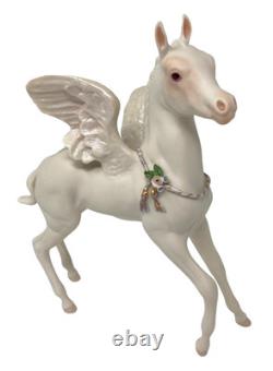 Cybis Pegasus Free Spirit Colt Horse Porcelain Sculpture 17 of 1000 Mint