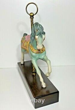 Cybis Porcelain CAROUSEL HORSE figurine # 62921 LIMITED EDITION (#494 of 500)