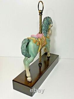 Cybis Porcelain CAROUSEL HORSE figurine # 62921 LIMITED EDITION (#494 of 500)