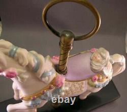 Cybis Porcelain CAROUSEL PONY SUGARPLUM Ltd Ed #258 of 750 Model 651, 1981