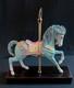 Cybis Porcelain Carousel Horse Limited Edition #404/500 Excellent Condition