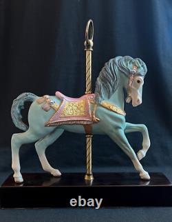 Cybis Porcelain Carousel Horse Limited Edition #404/500 EXCELLENT CONDITION
