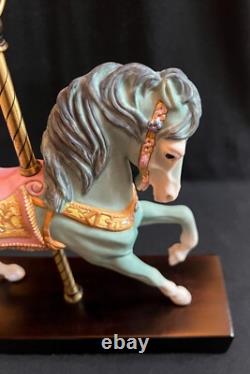 Cybis Porcelain Carousel Horse Limited Edition #404/500 EXCELLENT CONDITION