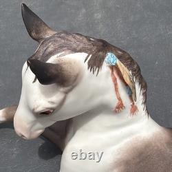 Cybis Porcelain Pinto Colt Horse Issued In 1972 And Retired In 1975