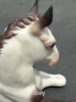 Cybis Porcelain Pinto Colt Horse Issued In 1972 And Retired In 1975