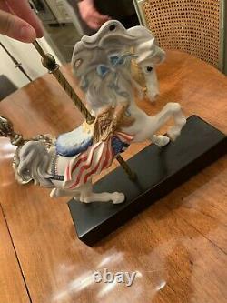 Cybis Porcelain carousel Horse Ticonderoga