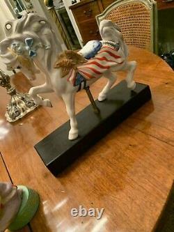 Cybis Porcelain carousel Horse Ticonderoga