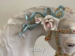 Cybis Satin Porcelain Horse Head Figurine